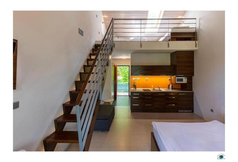 带1个卧室的豪华公寓, Penziony Gaudeo