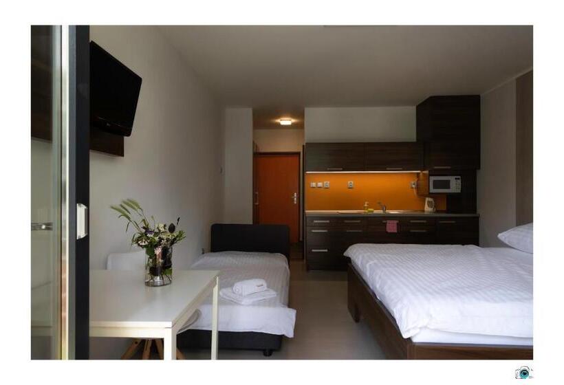 Standard studio with lake view, Penziony Gaudeo