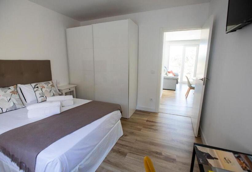 침실 1개 테라스 아파트, Hospedium Apartamentos Galitrips A Casa Da Reina