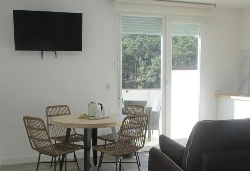آپارتمان لوکس 1 خوابه, Hospedium Apartamentos Galitrips A Casa Da Reina