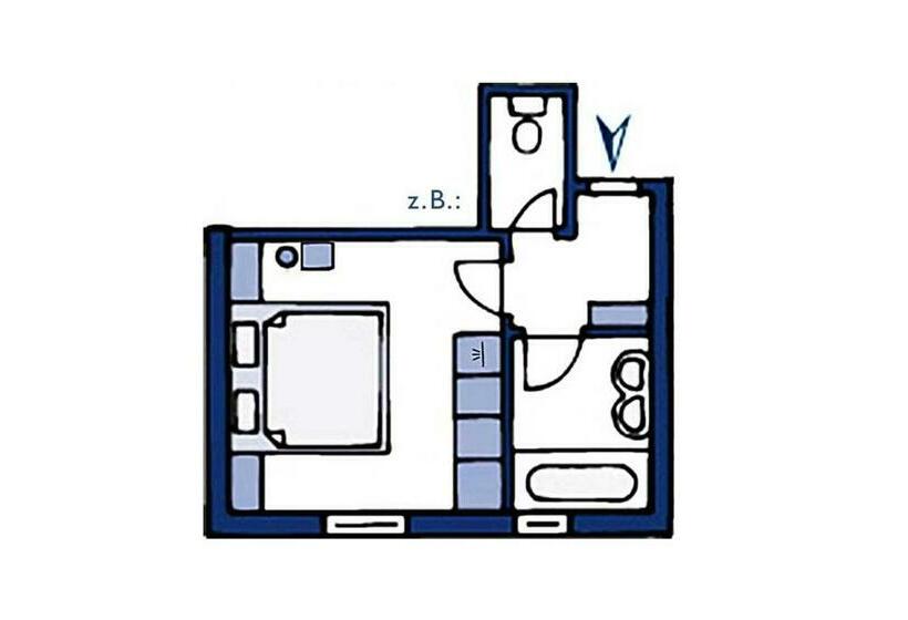 스탠다드 룸, Aparthotel Bernhof