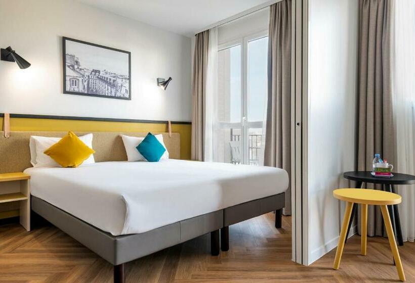 דירה בת חדר שינה 1 עם מרפסת, Aparthotel Adagio Paris Montrouge