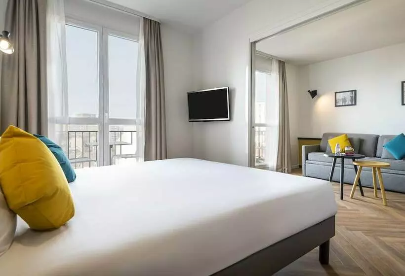 آپارتمان 1 خوابه با بالکن, Aparthotel Adagio Paris Montrouge