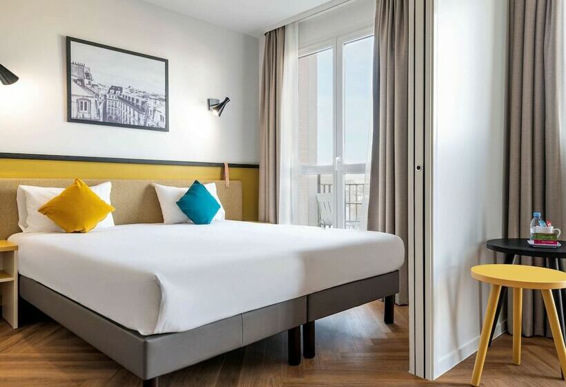 דירה בת חדר שינה 1 עם מרפסת, Aparthotel Adagio Paris Montrouge