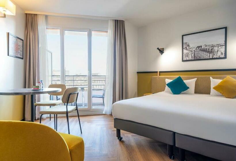 סטודיו סטנדרט עם מרפסת, Aparthotel Adagio Paris Montrouge