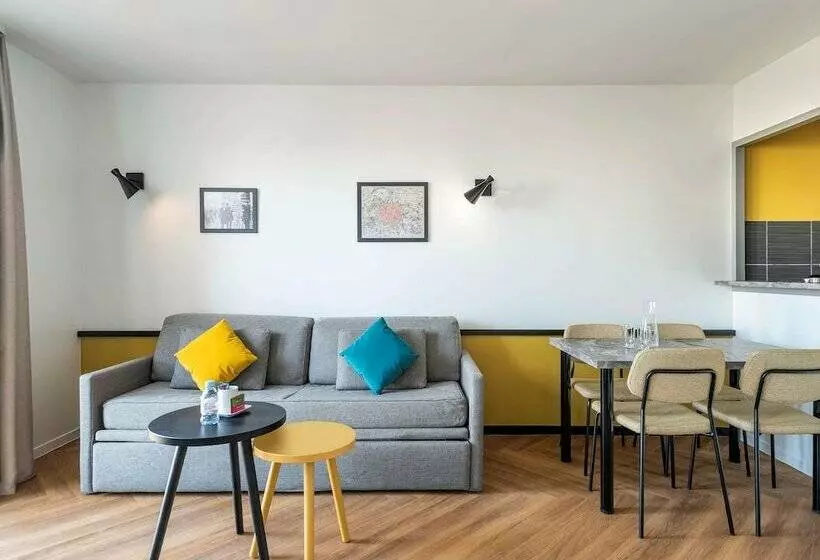 استودیوی استاندارد با تخت دوبل, Aparthotel Adagio Paris Montrouge