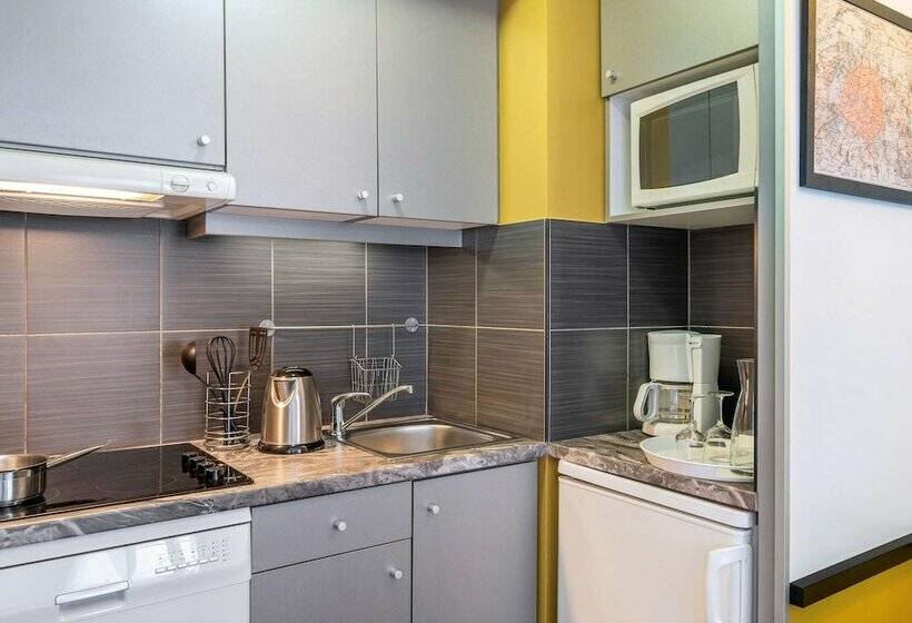 Студия Стандарт Двуспальная Кровать, Aparthotel Adagio Paris Montrouge