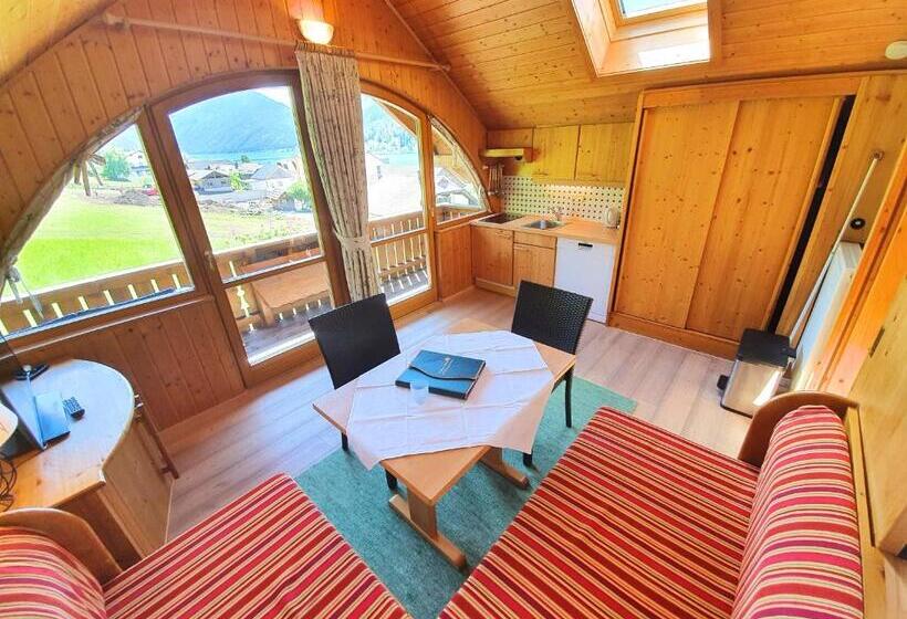 شقة بغرفة نوم واحدة, Ferienhof Obergasser Und Bergblick