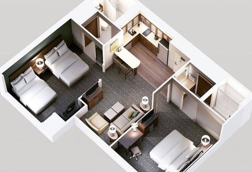جناح غرفتين نوم, Staybridge Suites Guelph, An Ihg