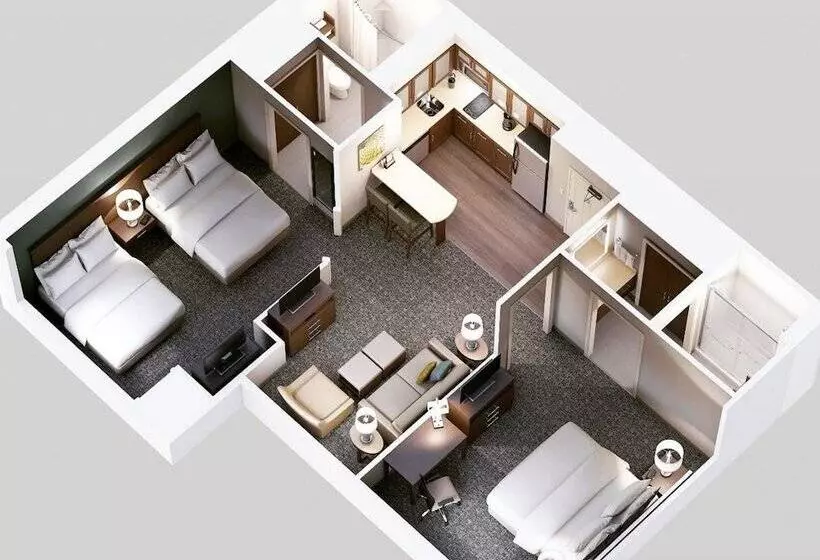 ２ベッドスイートルーム, Staybridge Suites Guelph, An Ihg