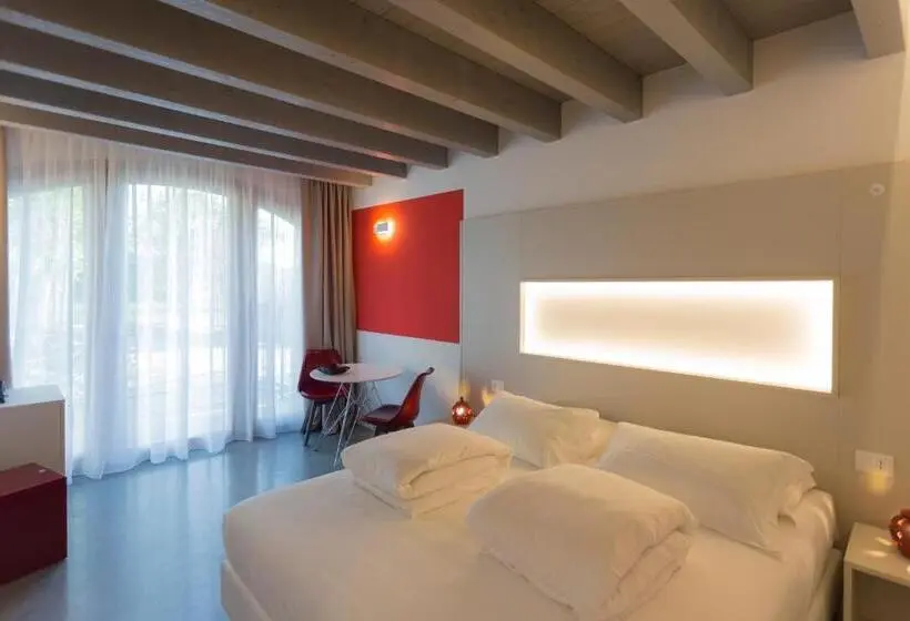 キングサイズベッドのデラックスルーム, Agriturismo Redó
