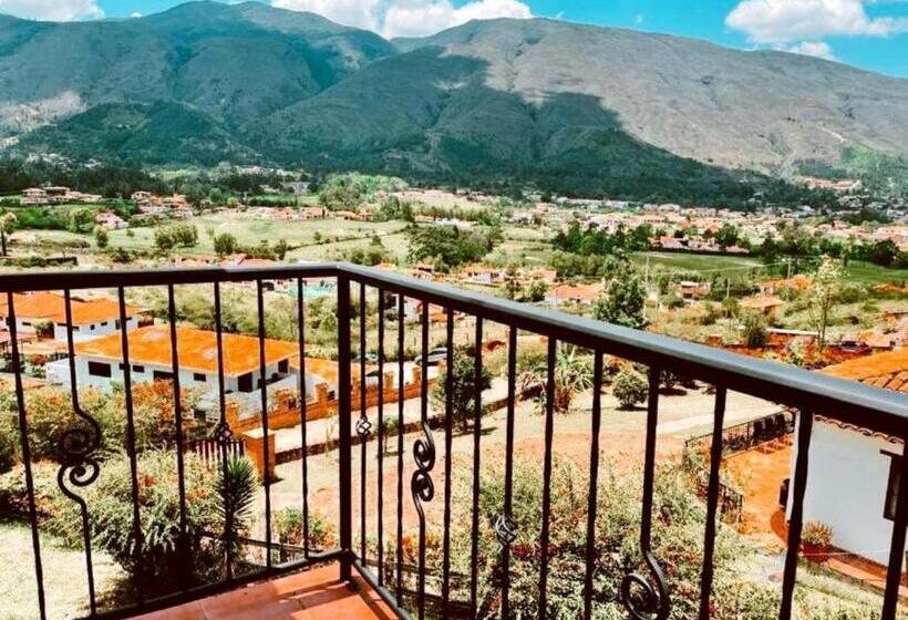 Quarto Deluxe com Sacada, El Mirador Villa De Leyva