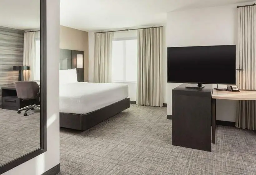キングサイドベッドのスタンダードワンルーム, Residence Inn By Marriott Loma Linda Redlands