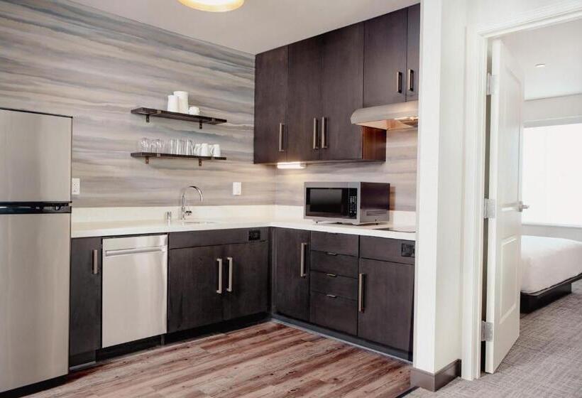 מיטת קינג בסוויטה, Residence Inn By Marriott Loma Linda Redlands