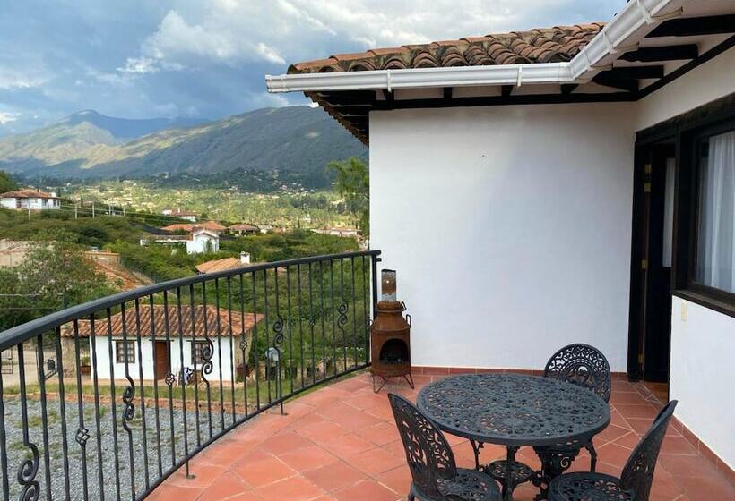 Quarto Deluxe com Sacada, El Mirador Villa De Leyva
