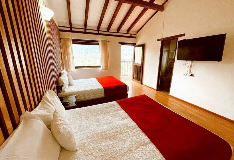 Quarto Deluxe com Sacada, El Mirador Villa De Leyva