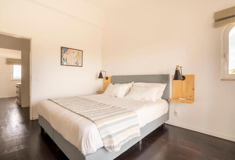 غرفة قياسية مطلّة علي البحر مزوَّدة بشُرفة, B&b Casa Do Cerro