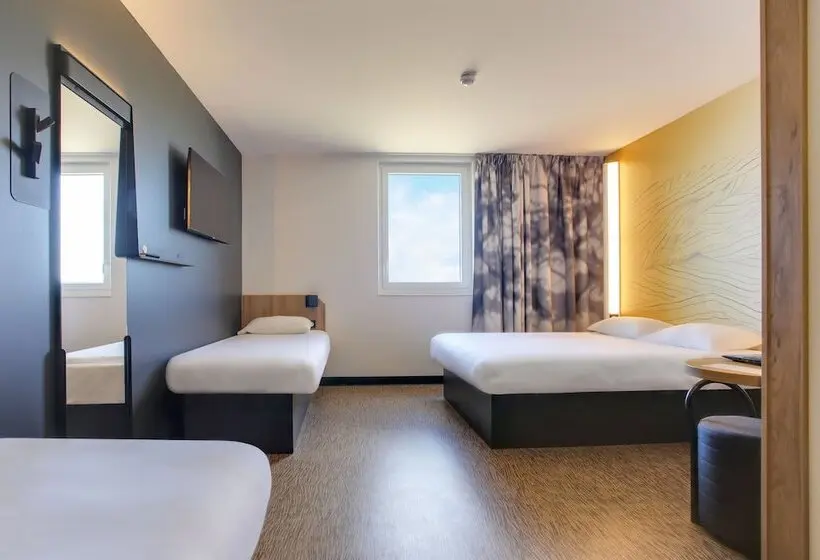اتاق استاندارد چهار تخته, B&b Hotel Reims Croix Blandin 3 étoiles