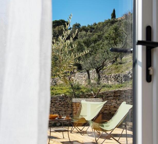 חדר סטנדרט עם טרסה, Les Milles Roches