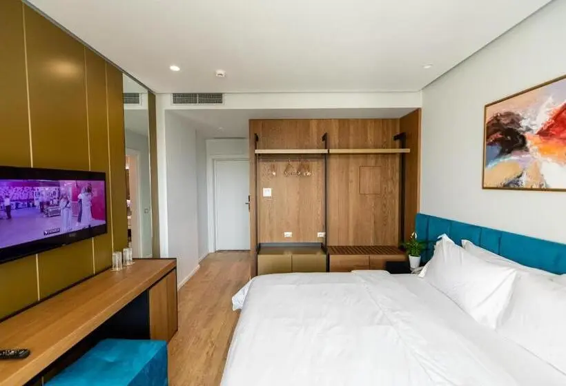 اتاق استاندارد با چشم‌انداز شهر, Ames Hotel & Spa