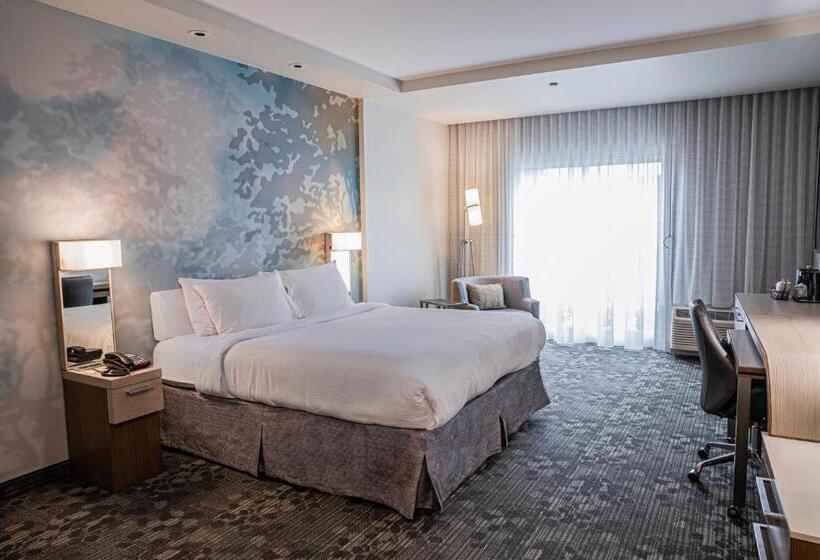 带大床的标准间, Courtyard By Marriott Greenville Mauldin