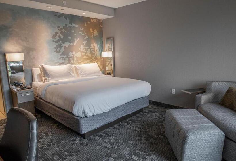 带大床的标准间, Courtyard By Marriott Greenville Mauldin