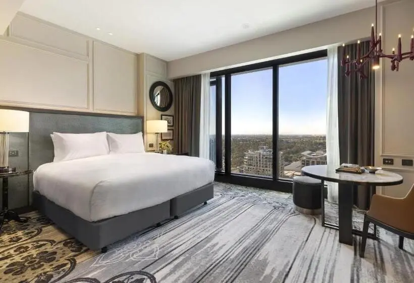キングサイズベッドのスーペリアルーム, Sofitel Adelaide