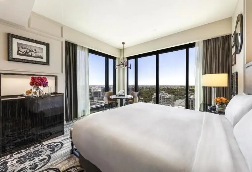 キングサイズベッド、ビュー付きデラックスルーム, Sofitel Adelaide