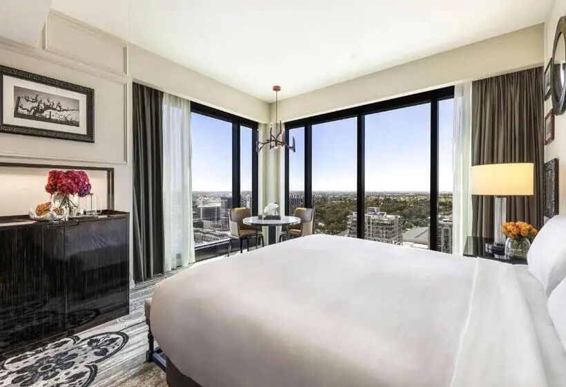キングサイズベッド、ビュー付きデラックスルーム, Sofitel Adelaide