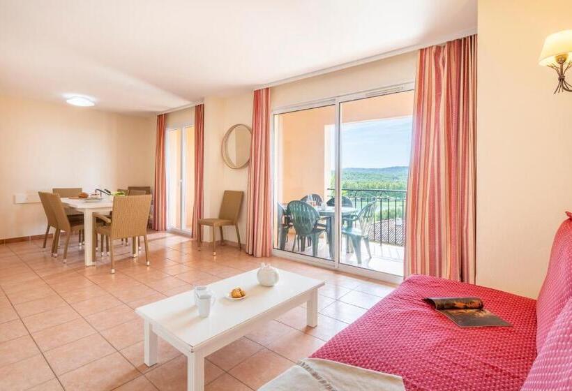 شقة غرفتين نوم مزودة بشُرفة, Village Pierre & Vacances Pont Royal En Provence