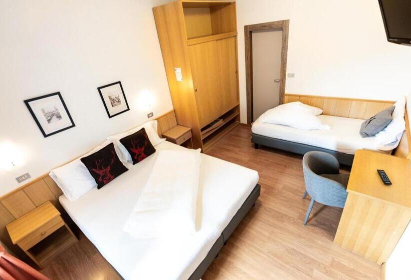 基本三人间, Albergo Dolomiti