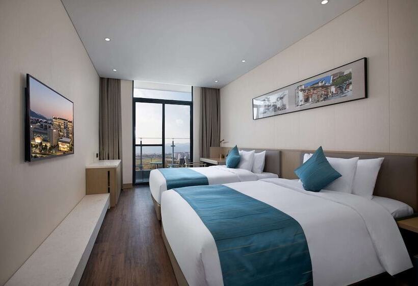 Pokój Standard 2 Łóżka Małżeńskie, Ramada By Wyndham Huangshan North