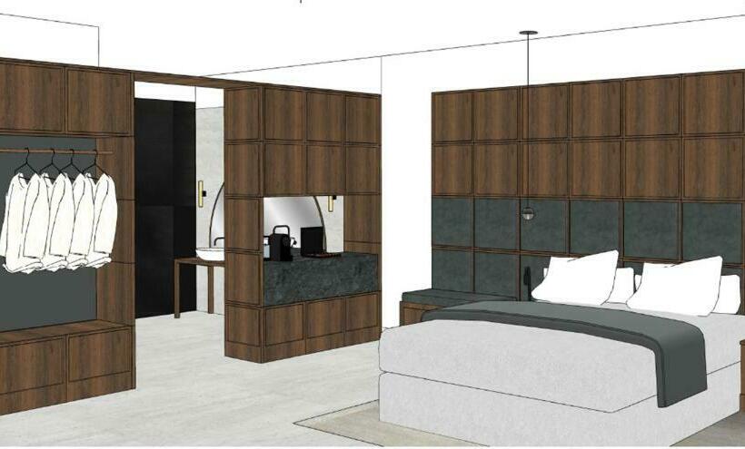 Standard Room Adapted for people with reduced mobility, Met Hotel Amsterdam