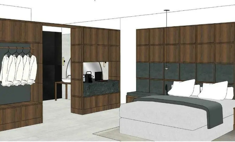 Standard Room Adapted for people with reduced mobility, Met Hotel Amsterdam