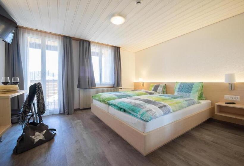 اتاق سوپریور با چشم‌انداز کوهستان, Alpenblick Mürren
