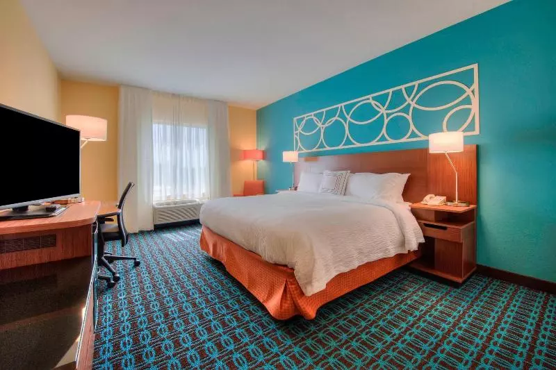 اتاق استاندارد با تخت بزرگ, Fairfield Inn And Suites By Marriott Durham Southpoint