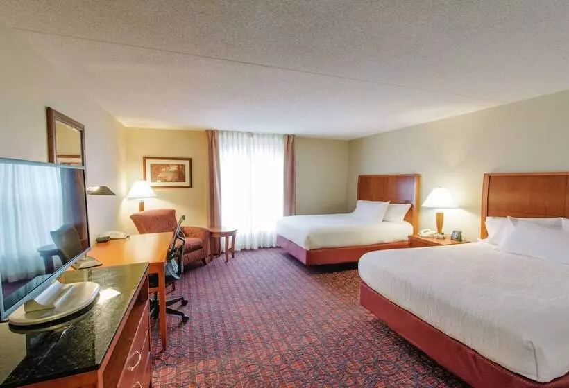 اتاق استاندارد با 2 تخت دوبل, Hilton Garden Inn Manchester Downtown