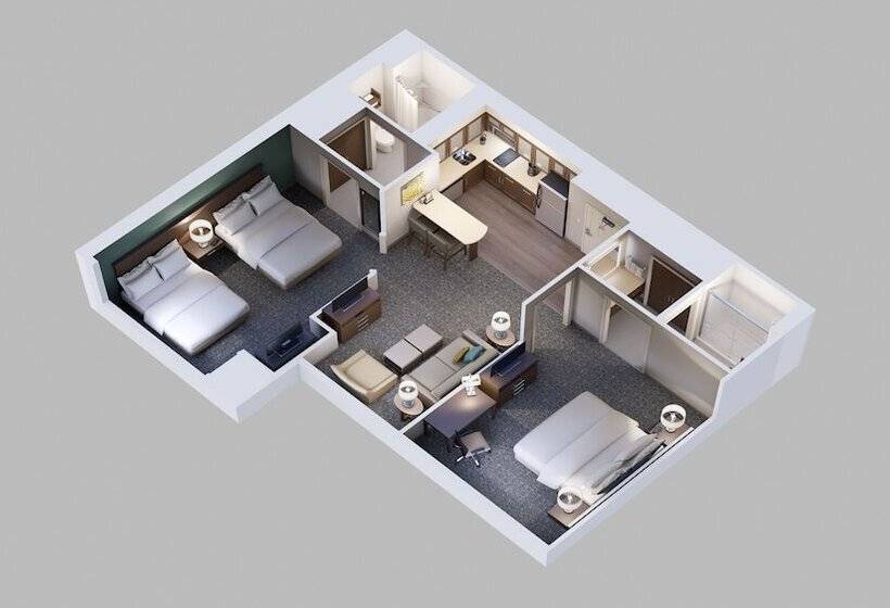 Люкс Адаптированный для Инвалидов, Staybridge Suites Houston West   Energy Corridor, An Ihg