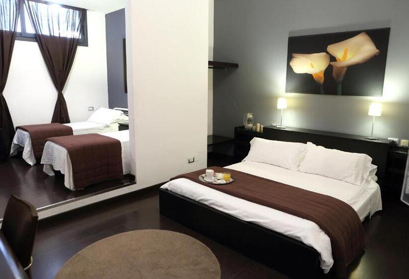 スタンダード4人部屋, Villa Michelangelo