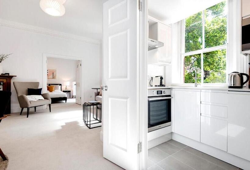 آپارتمان لوکس 1 خوابه, 3 Sloane Gardens