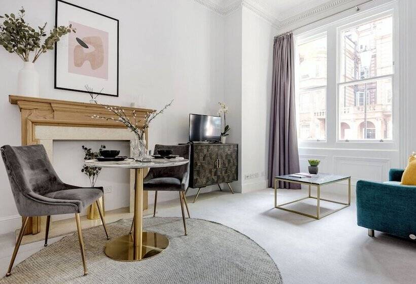 آپارتمان لوکس 1 خوابه, 3 Sloane Gardens