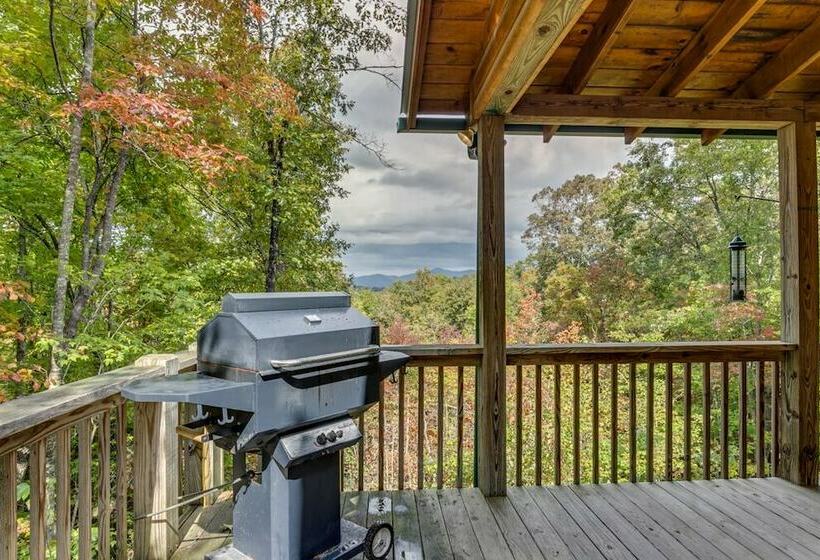 كابينة, Treetops Mtn View Cabin Near Ocoee River