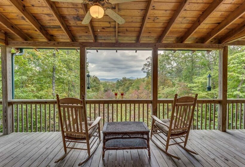 كابينة, Treetops Mtn View Cabin Near Ocoee River
