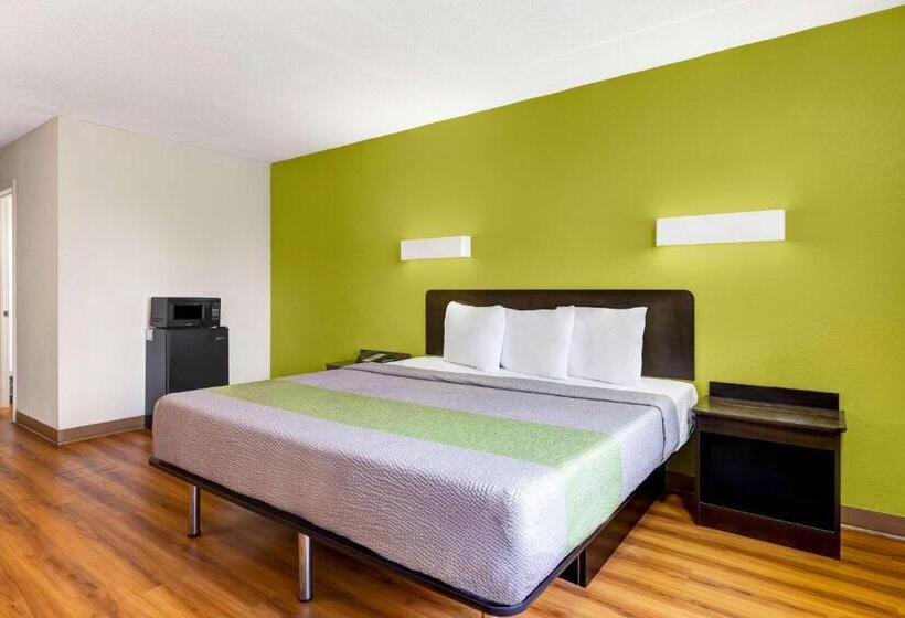 اتاق استاندارد با تخت بزرگ, Motel 6 Indianapolis, In