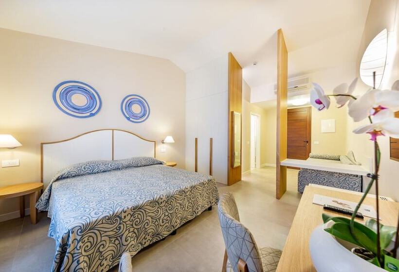חדר דלוקס נוף לים, Blu Hotel Laconia Village
