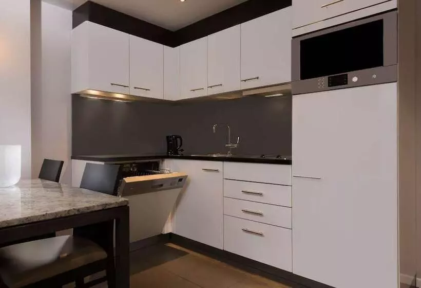 ２ベッドルームアパートメント, Adina Apartment Hotel Frankfurt Neue Oper