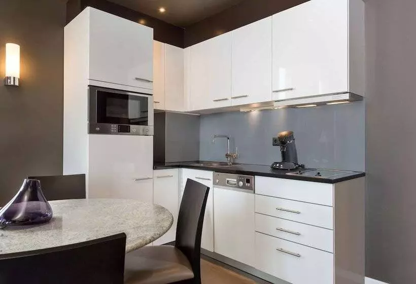 １ベッドルームプレミアムアパートメント, Adina Apartment Hotel Frankfurt Neue Oper