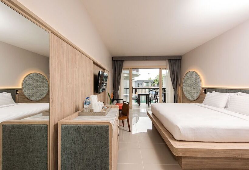 プールビュースタンダードルーム, Holiday Ao Nang Beach Resort, Krabi