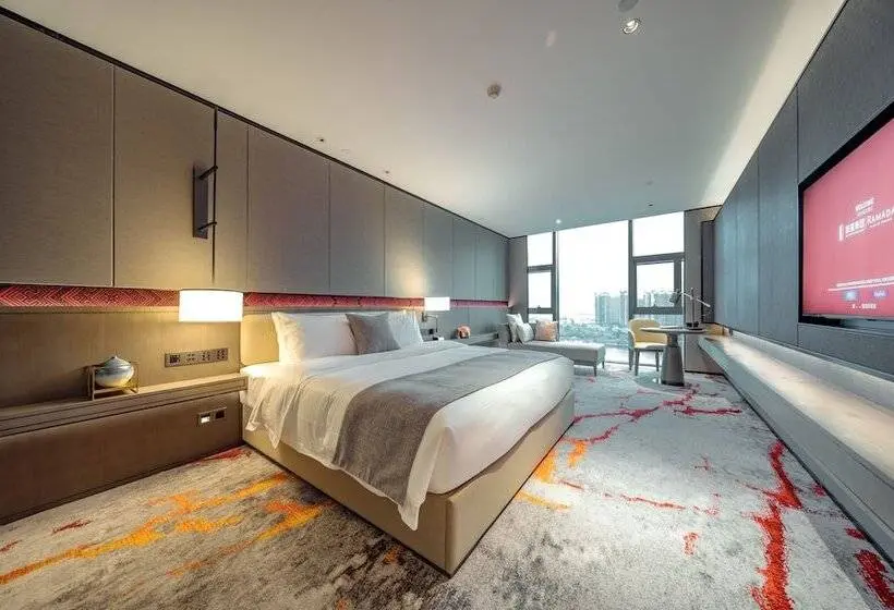 ダブルベッドスタンダードルーム, Wyndham Nanning Binyang