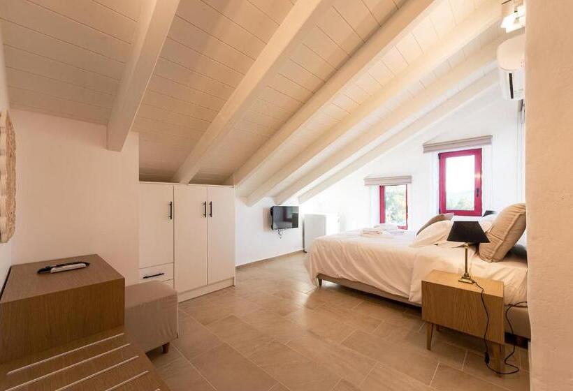 דירת פנטהאוז 1 חדרי שינה, Abeloessa Methonian Hospitality